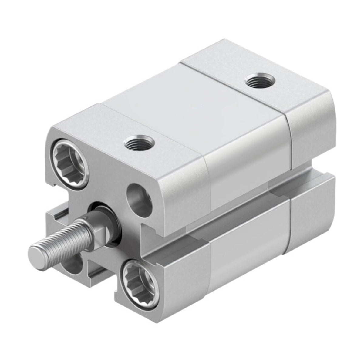 Compact Pneumatic Cylinder ADN-40-160-A-P-A, 40mm Bore, 160mm Stroke, Compressed Air Double Acting Cylinder