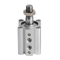 Buffering Thin air Cushion Cylinder RDQB20-15 RDQB25-20 RDQB32-25 RDQB40-30 RDQB50-40 RDQB63-50 RDQB80-75 RDQB100-100(Stroke 75mm)
