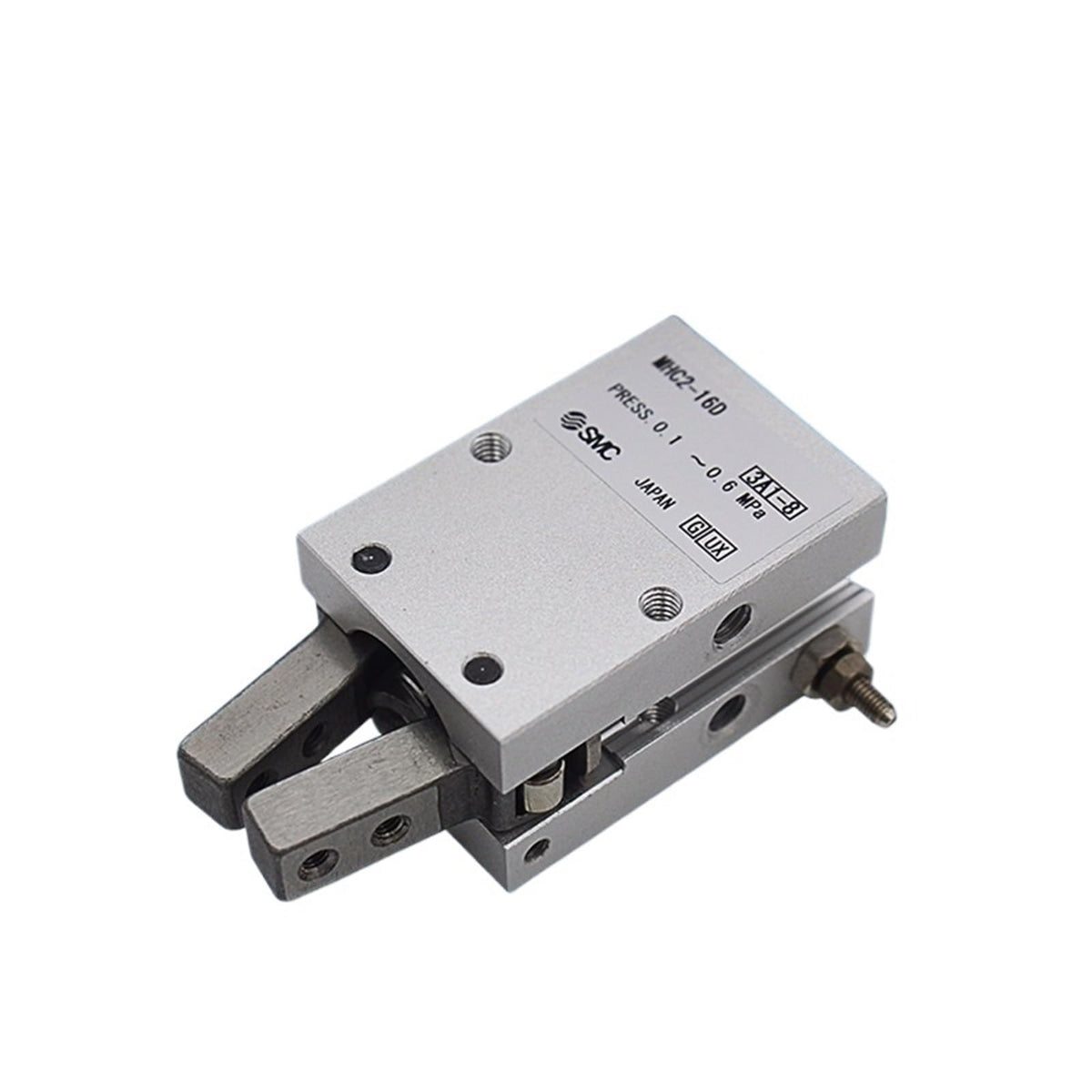 1pcs MHC2 Pneumatic Gripper Angular Type Air MHC2-10S MHC2-16S MHC2-20S MHC2-25S Aluminium Clamps Finger Cylinder(MHC2-16D)
