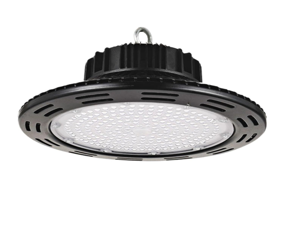 LED Mining Lamp Lamp, Waterproof, Super Bright, Fin Industrial, Triple Protection, Garage,(Warm White,100W)