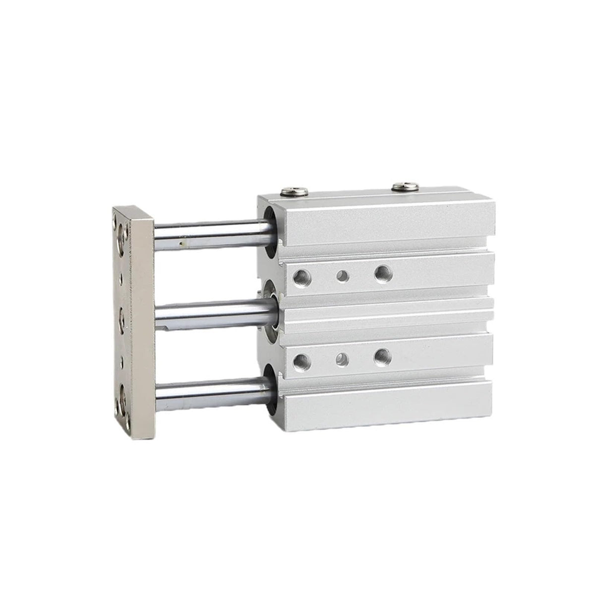 1pcs Compact Guide Cylinder air Pneumatic Cylinder TCL12 TCL16 20 TCM12X10S TCM16 20 25 32 40 50 63 80X10 20 30 40 60 70S(10mm Stroke)