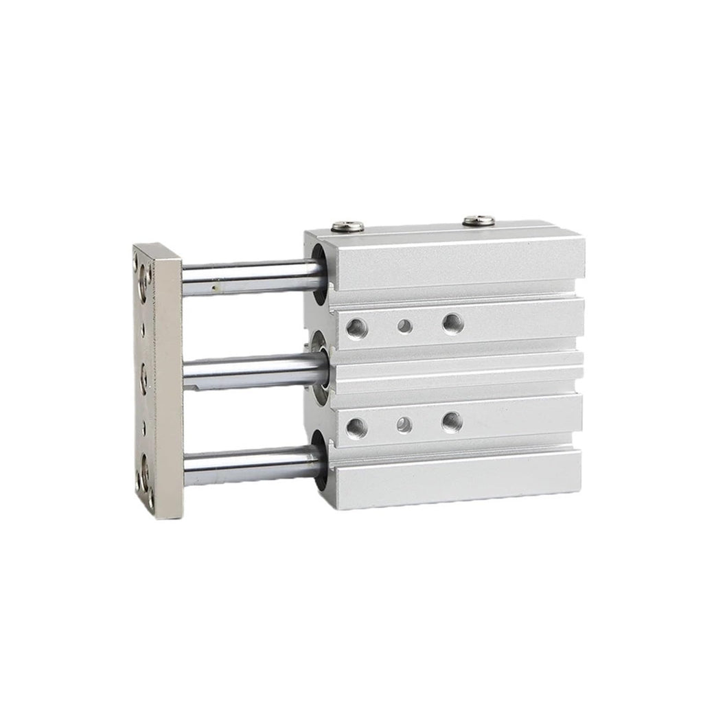 1pcs Compact Guide Cylinder air Pneumatic Cylinder TCL12 TCL16 20 TCM12X10S TCM16 20 25 32 40 50 63 80X10 20 30 40 60 70S(30mm Stroke)