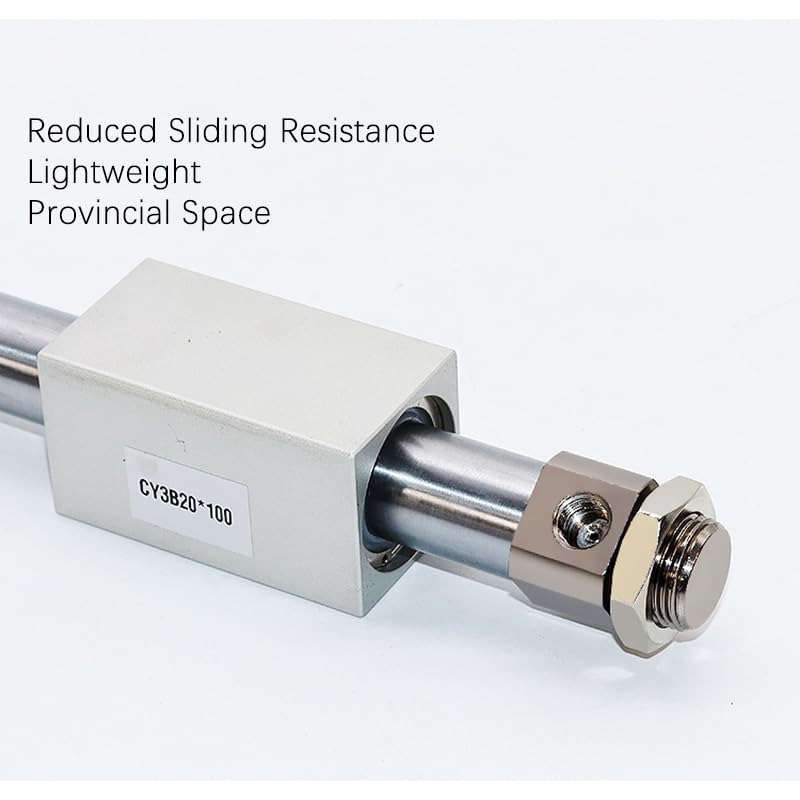 CY3B10/15/20/25 Magnetic Couple Rodless Cylinder Pneumatic Cylinders Long Stroke(Stroke 150mm,CY3B Bore 6mm)