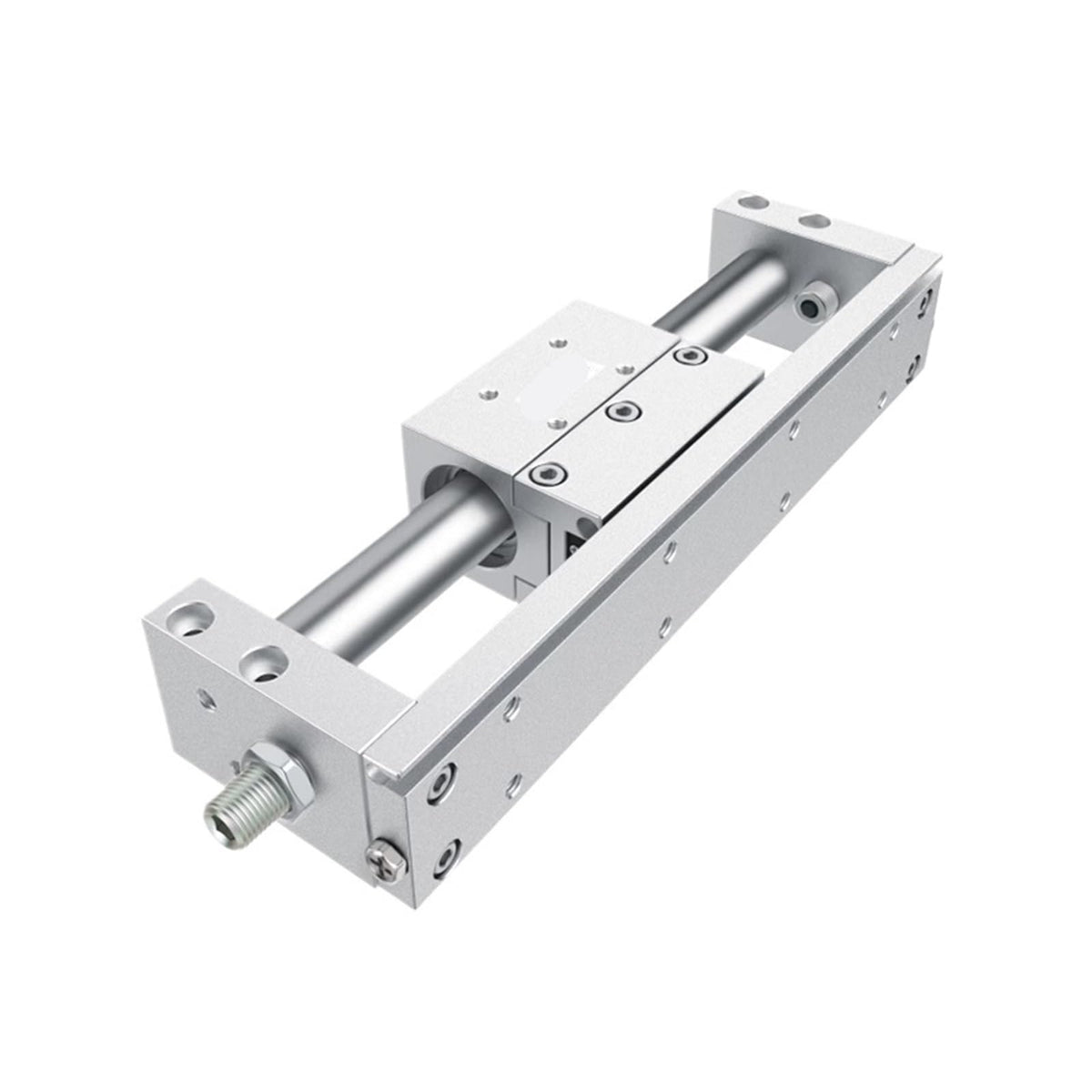 RMH10 Bore 10mm, RMH16 Bore 16mm Magnetic Coupling Rodless Cylinder Good Phone Clamp Cylinder Pneumatic Finger(Stroke 200mm Magnet,RMH10 Bore 10mm)
