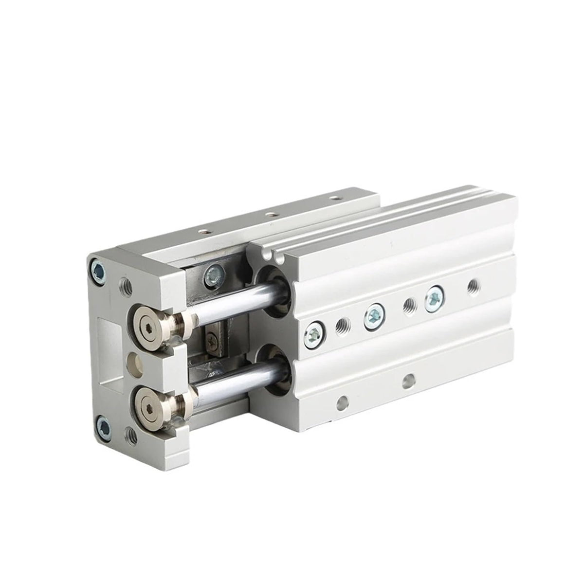 Air Slide Table Pneumatic Cylinder MXS6-10 MXS8-20 MXS12-30 MXS16-40 MXS20-50 MXS25-75 100 125 Rail Slide Air Cylinder(-75)