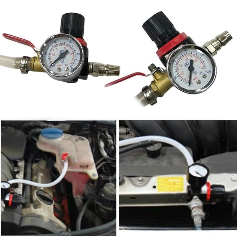 Car Cooling Radiator Pressure Tester Water Tank Leak Detector Tool Universal System for Auto Repair