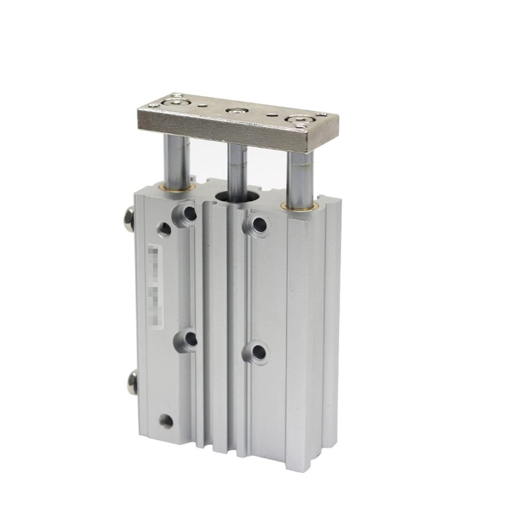 Pneumatic Air Cylinder Compact Guide Cylinder Thin Three Axis Air Pneumatic Cylinder with Guide Rod MGPL12-20Z MGPL16-50Z Bore 12 16mm Stroke 10-150mm Double Acting