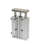 Pneumatic Air Cylinder Compact Guide Cylinder Thin Three Axis Air Pneumatic Cylinder with Guide Rod MGPL12-20Z MGPL16-50Z Bore 12 16mm Stroke 10-150mm Double Acting