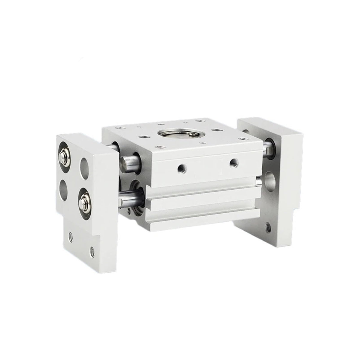 Double Acting Pneumatic Gripper Wide Type Air Gripper Parallel Cylinder MHL2-20D MHL2-20D1 MHL2-20D2 Aluminium Clamps(MHL2-16D2)