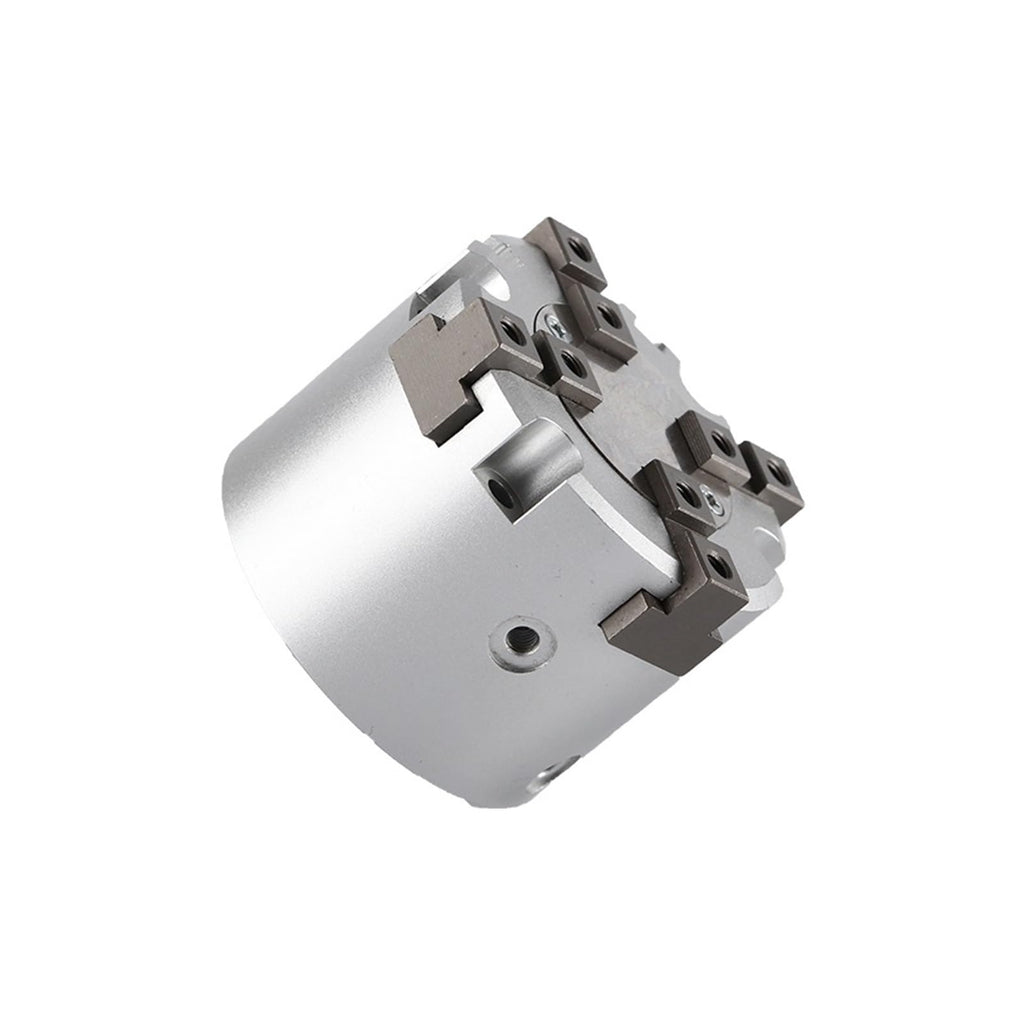 16D 20D 25D Air Gripper 4 Finger Pneumatic Aluminium clamp Double Action Rotating Finger Cylinder(MHS4-50D)