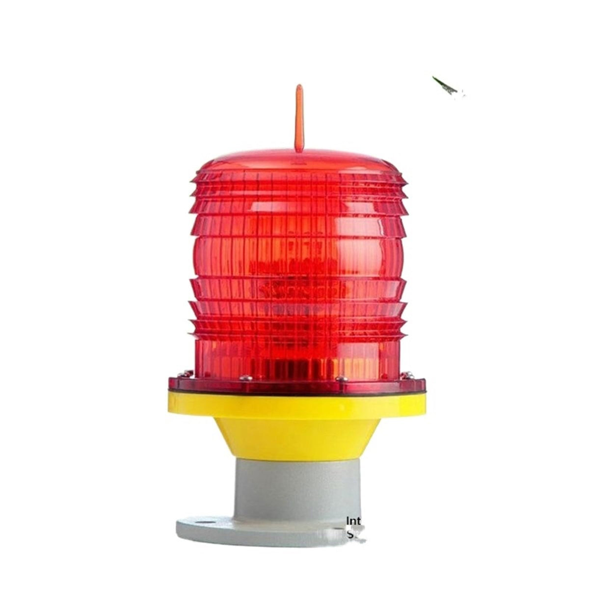 Intelligent Obstruction Light high-Altitude Building roof red Flash Low-Intensity Signal Tower Light HYT122LED(10w White)