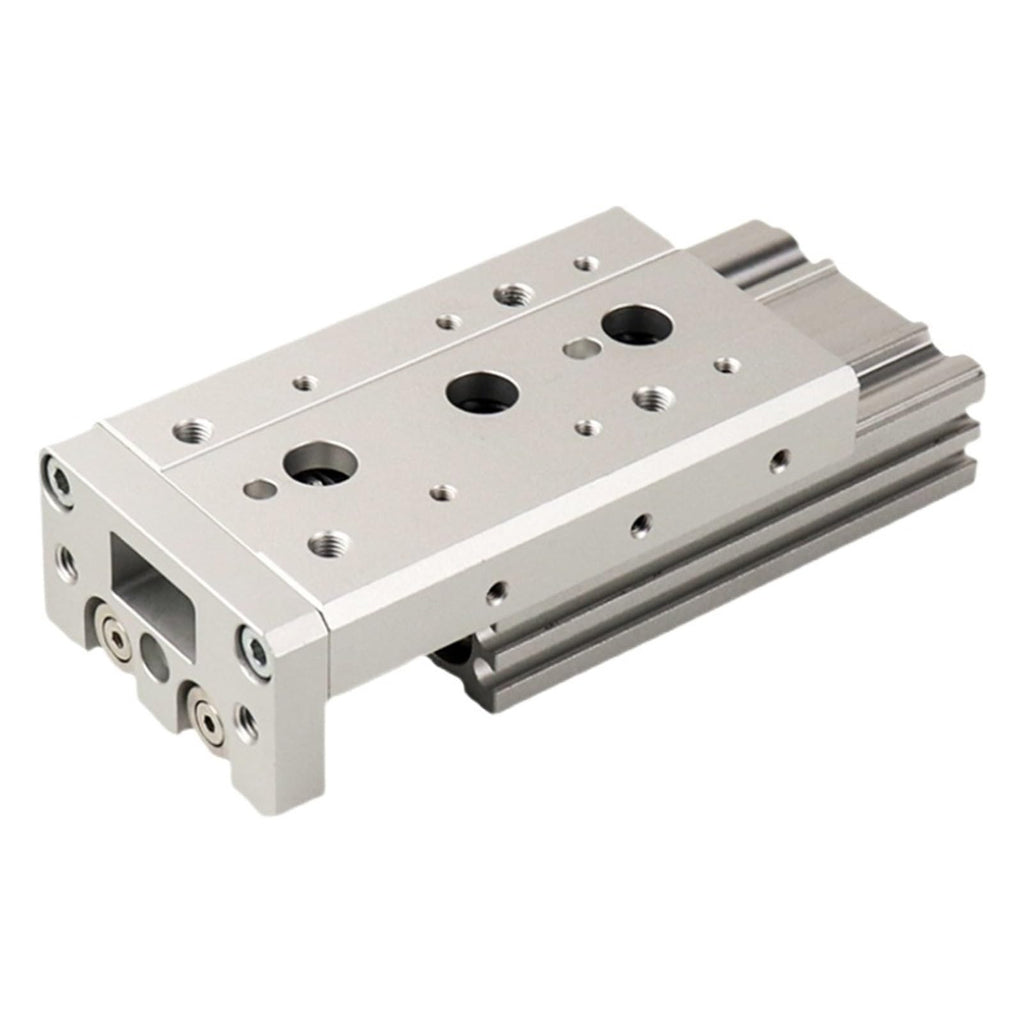 MXS16, MXS20, MXS25 MXS Workbench Double Rod Guide Rail Pneumatic Cylinder Stroke 10-150(Stroke 30mm,MXS16)