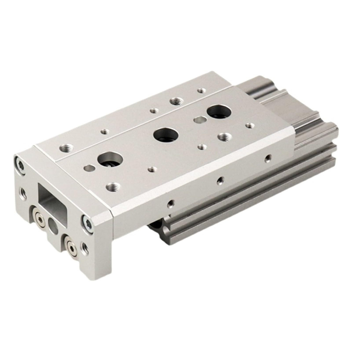 MXS16, MXS20, MXS25 MXS Workbench Double Rod Guide Rail Pneumatic Cylinder Stroke 10-150(Stroke 30mm,MXS16)