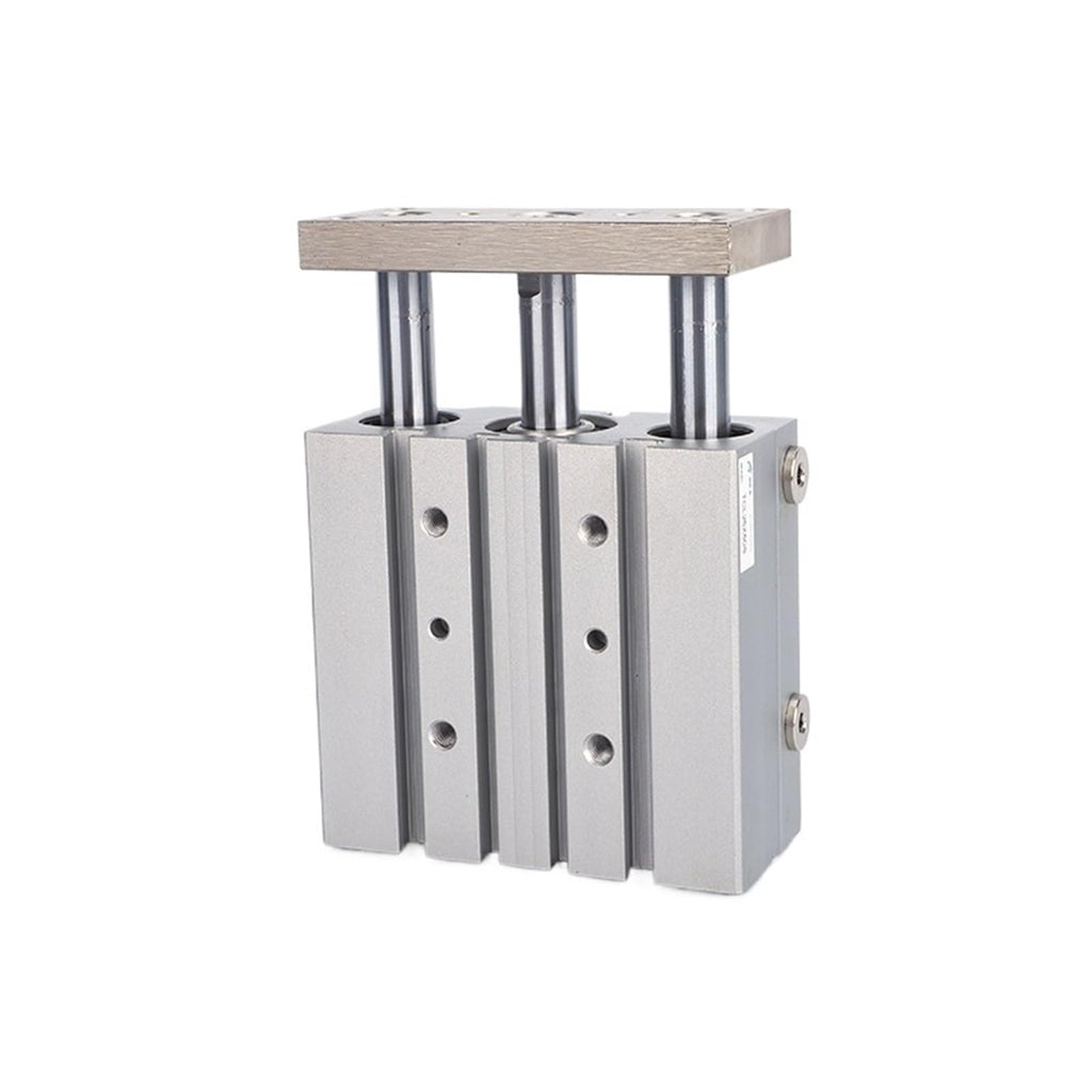 TCM Three Axis Pneumatic Cylinder with Guide Rod TCM20X20S TCM20X25S TCM20X30S TCM20X40S TCM20X50S TCM20X75S TCM20X100S 125S(Tcl20x125s)