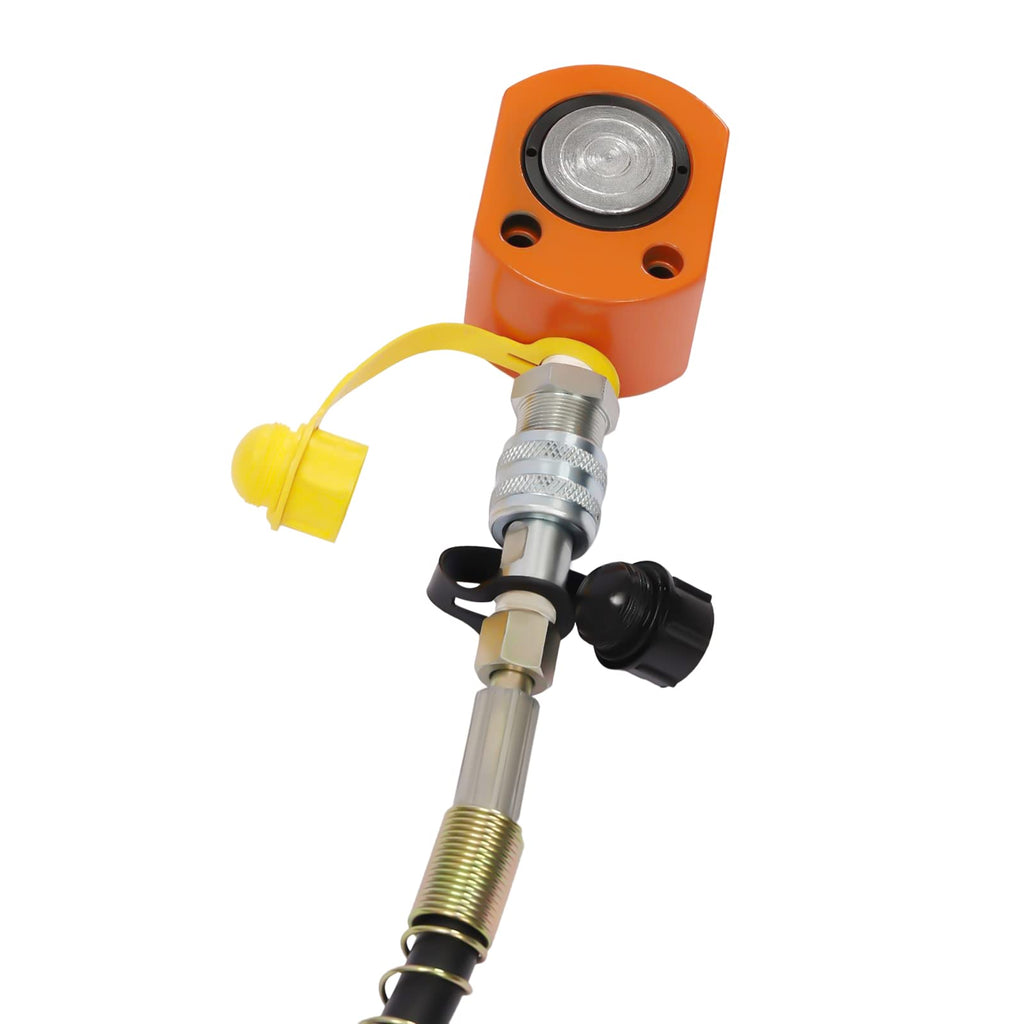 High Capacity Hydraulic Hand Pump Kit for Industrial Use - Heavy-Duty, Portable, Efficient Hydraulic System for Machinery, Equipment, and Tool Operation,10t Hydraulic Jack+Cp180