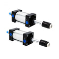 1PCS Adjustable Pneumatic Cylinder SCJ32/40/50/63/80/125mm Bore Air Cylinder Piston Big Thrus 25/50/75/100/200/300mm Stroke(BORE 40mm)