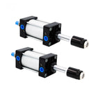 1PCS Adjustable Pneumatic Cylinder SCJ32/40/50/63/80/125mm Bore Air Cylinder Piston Big Thrus 25/50/75/100/200/300mm Stroke(BORE 32mm)