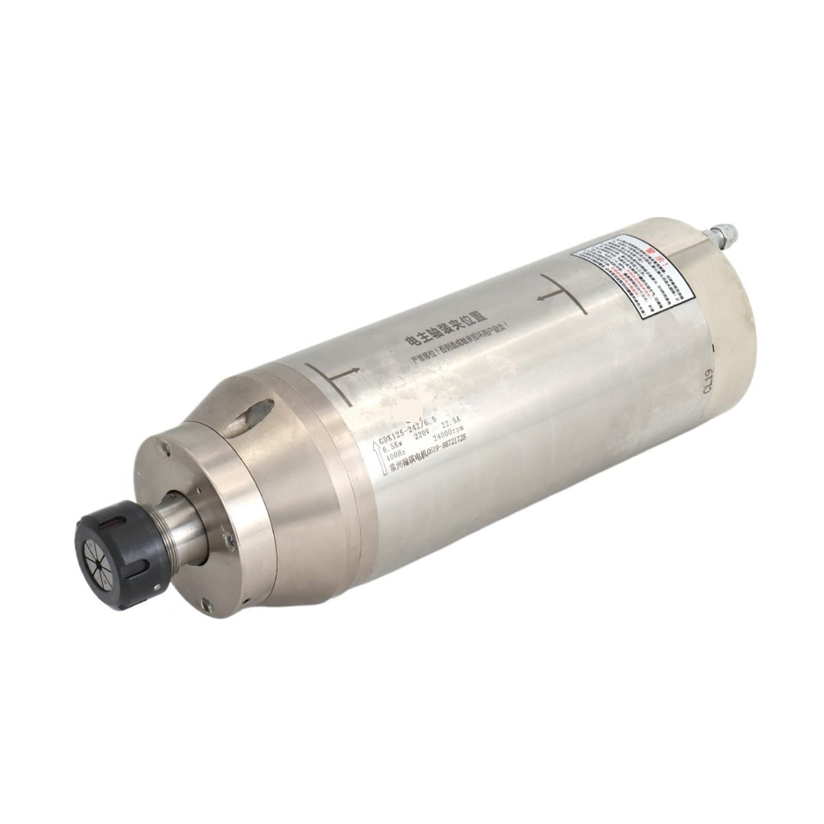 Water Cooling Spindle Motor 6.5kw 7.5kw ER32 380v 220v(380V,6.5KW)