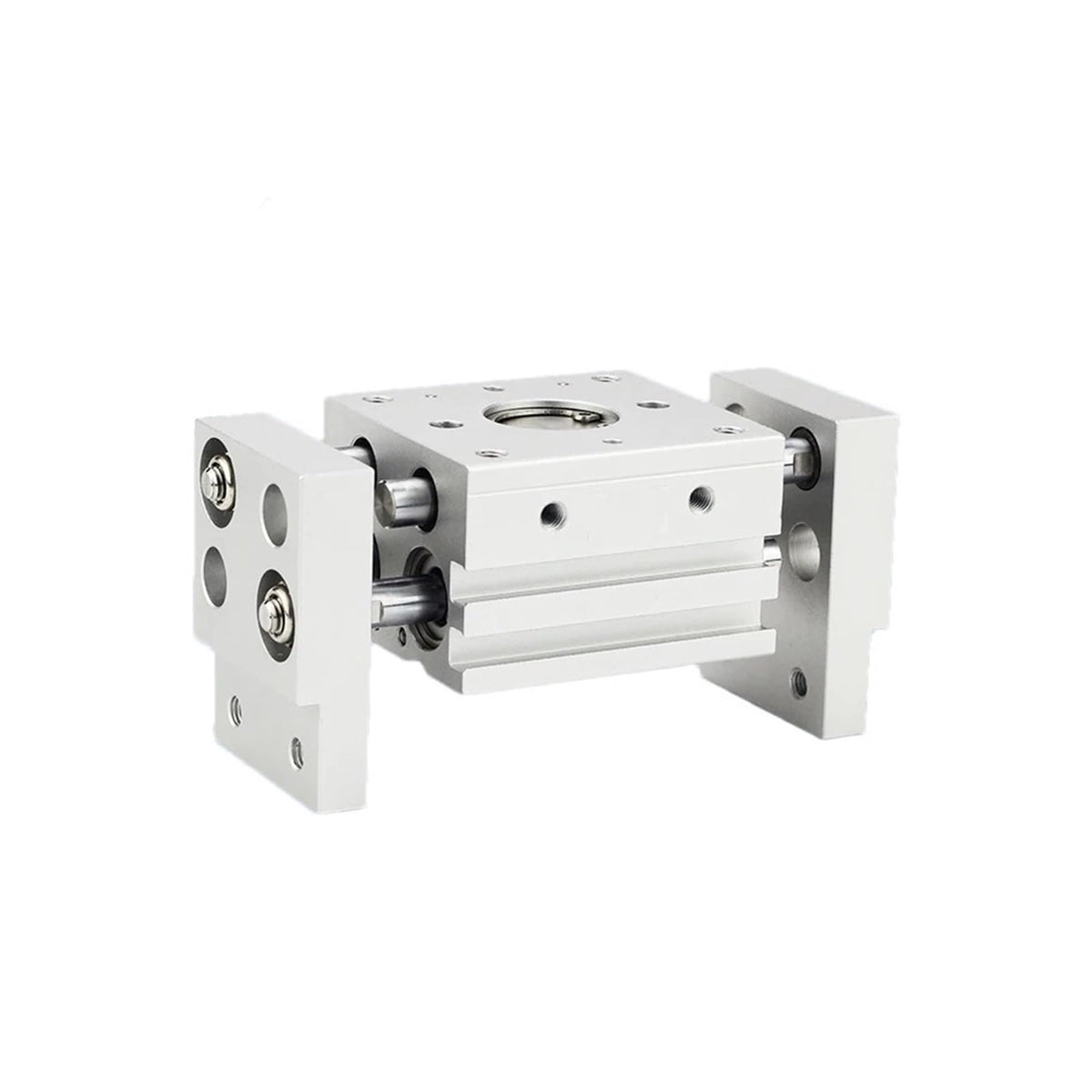 Double Acting Pneumatic Gripper Wide Type Air Gripper Parallel Cylinder MHL2-20D MHL2-20D1 MHL2-20D2 Aluminium Clamps(MHL2-25D)