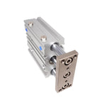 Compact Guide Thin Three axis air Pneumatic Cylinder with Guide Rod MGPM bore 25 mm Stroke 10-200mm MGPL25(150mm Stroke,MGPL25)