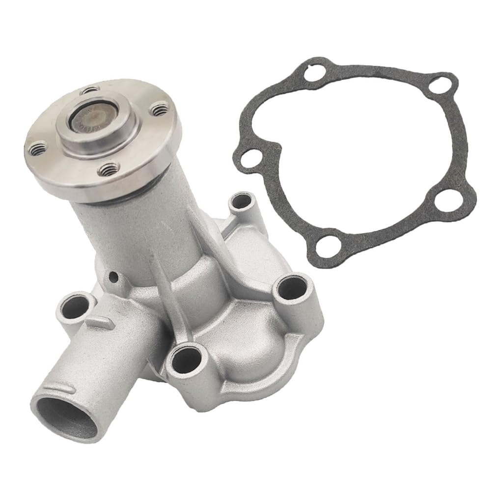 Water Pump & Gasket - Compatible with Yanmar YM1802, YM1810, YM1820, F14, F15, F16 - Tractor Cooling System