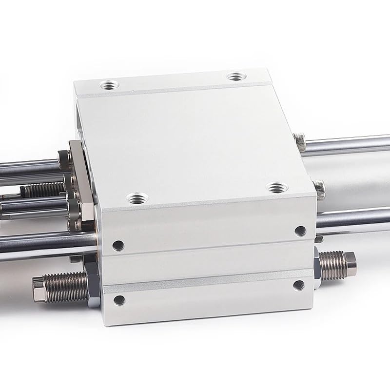 MGGMB20 Three-axis Adjustable Stroke with Double Guide Post Guide Pneumatic Cylinder Stroke 200mm 800mm 1000mm(Stroke 200mm)