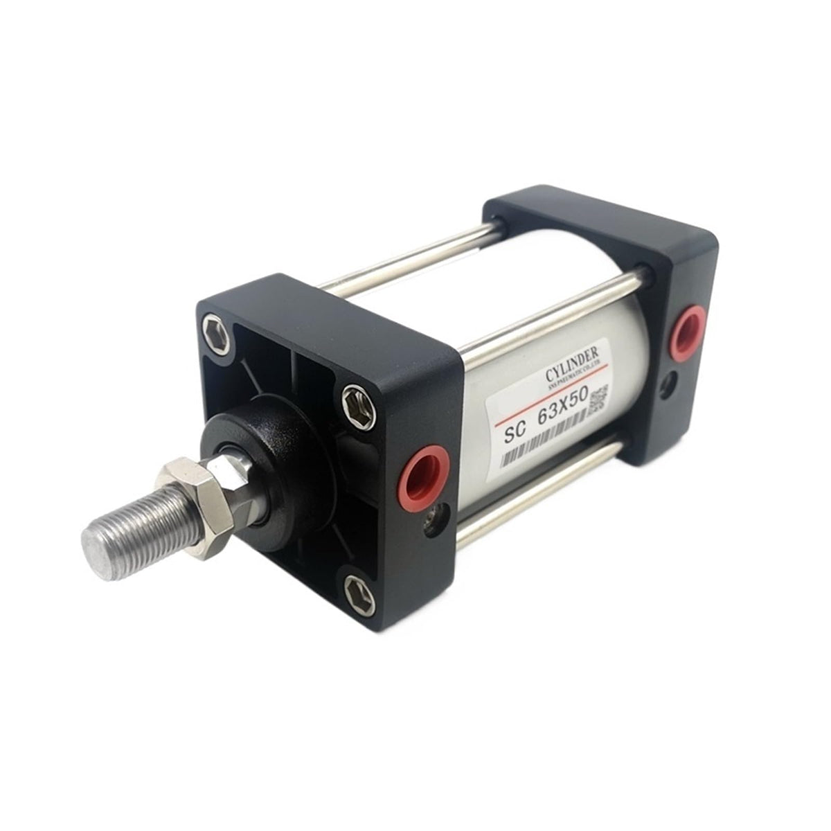 SC63X50 Pneumatic Air Cylinder 63mm Bore 50mm Stroke Double Action Cylinder SC63*50