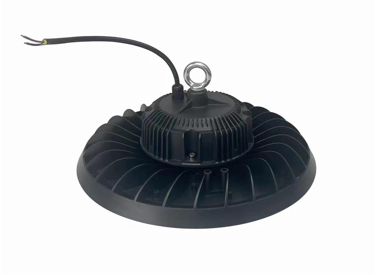 LED Mining Lamp Lamp, Waterproof, Super Bright, Fin Industrial, Triple Protection, Garage,(Warm White,100W)
