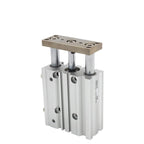 MGPM20 MGPL 20 Compact Guide Cylinder Thin Three axis air Pneumatic Cylinder with Guide Rod bore 20mm Stroke 20-200mm(200mm Stroke,MGPL20)