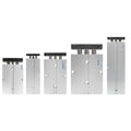 Double Rod TN Type Double Pneumatic Cylinde Bore 10/16/20/25/32mm Aluminum Alloy Stroke 30 35 40 45 50 60 70 75mm Air Cylinder(Stroke 80mm,Bore 20)