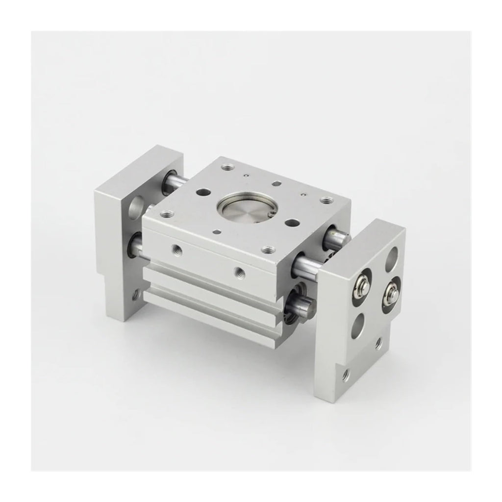 Double Acting Pneumatic Gripper Wide Type Air Gripper Parallel Cylinder MHL2-20D MHL2-20D1 MHL2-20D2 Aluminium Clamps(MHL2-25D)