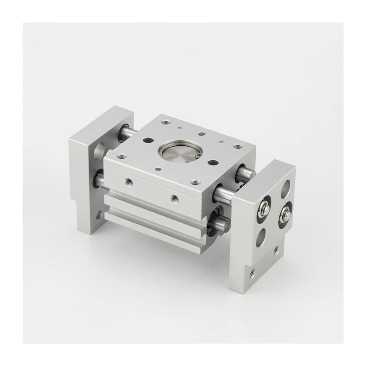 Double Acting Pneumatic Gripper Wide Type Air Gripper Parallel Cylinder MHL2-20D MHL2-20D1 MHL2-20D2 Aluminium Clamps(MHL2-25D)