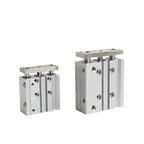 1pcs Compact Guide Cylinder air Pneumatic Cylinder TCL12 TCL16 20 TCM12X10S TCM16 20 25 32 40 50 63 80X10 20 30 40 60 70S(70mm Stroke)