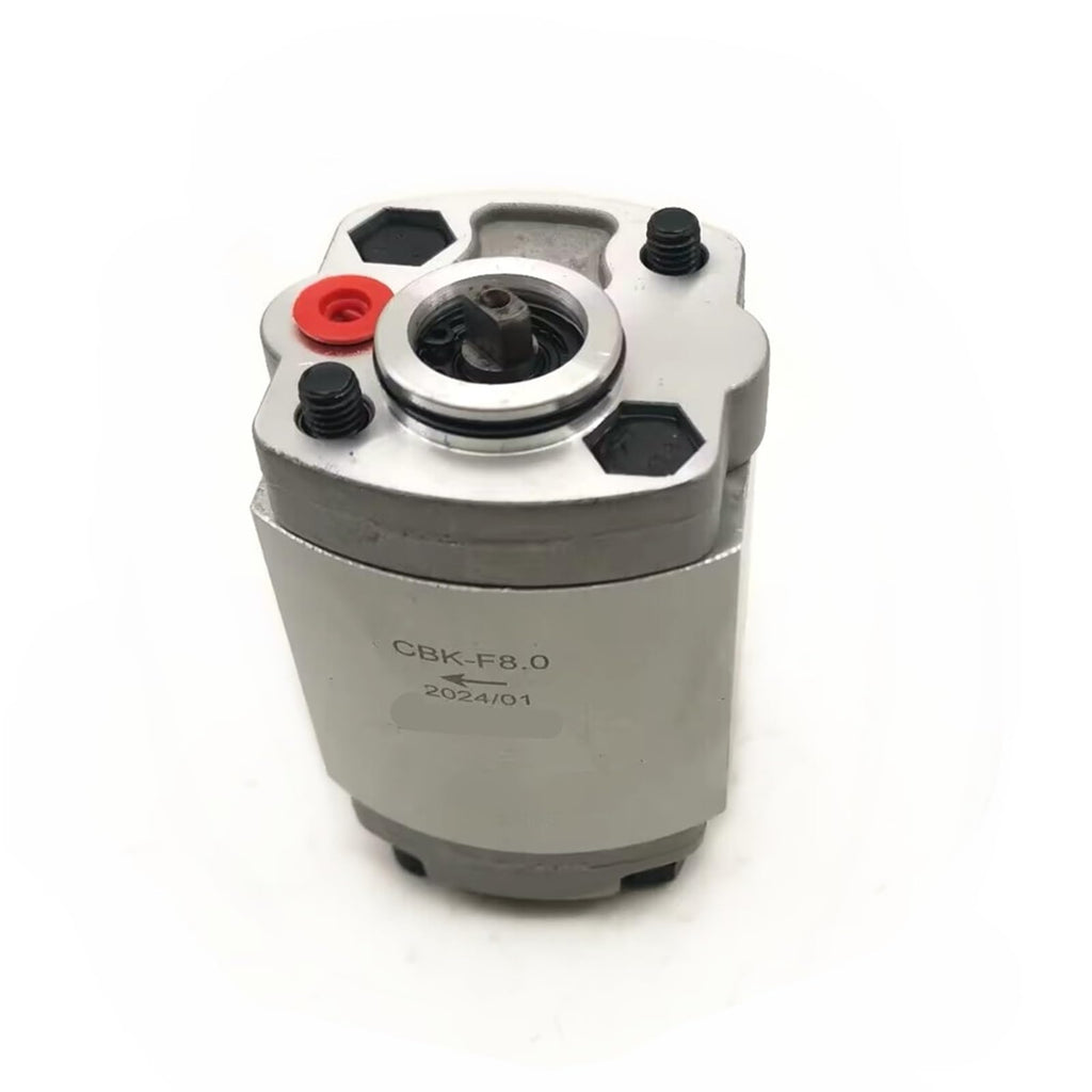 Hydraulic Gear Pump CBK Small Power Unit CBK-F0.5 CBK-F1.0 .2 .6 .8 Front in Out CW Rotation(CBK-F1.2)
