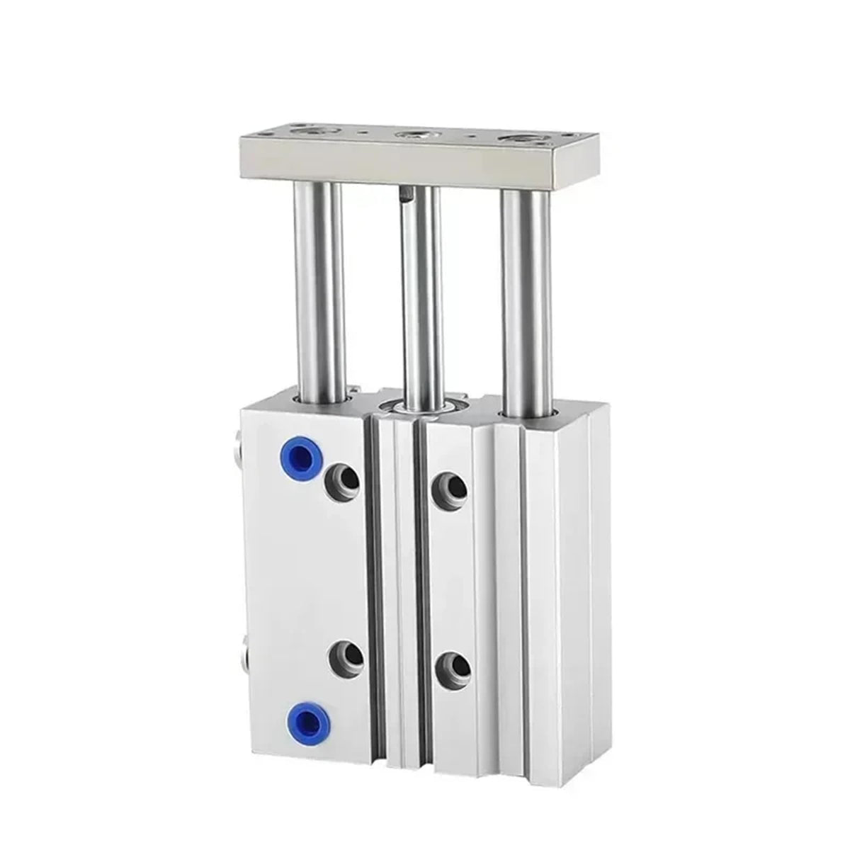 TCM Series Guided Cylinder 25mm Bore Three Axes Three Rods 5-400mm Stroke with Magnet Pneumatic Cylinders(150mm Stroke)