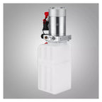12V 8 Quart Car Lift Hydraulic Plastic Pump Power Supply Unit Single Acting for Dump Traile Quickly and Efficiently