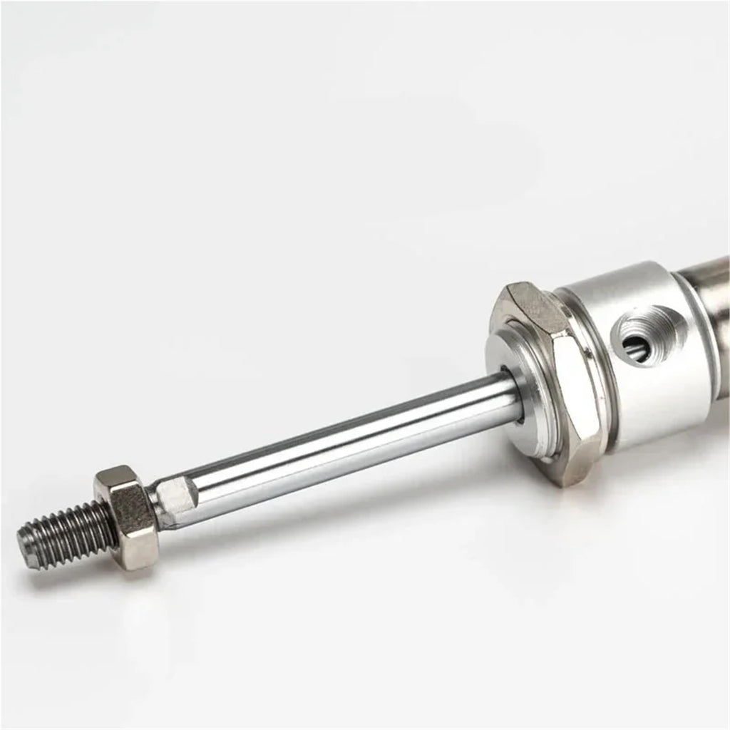 Flat-end MA 16 Type Pneumatic Cylinder Stroke 25 50 100 125 150 200 mm Stainless Steel Double Action Mini Air(Stroke 500mm)