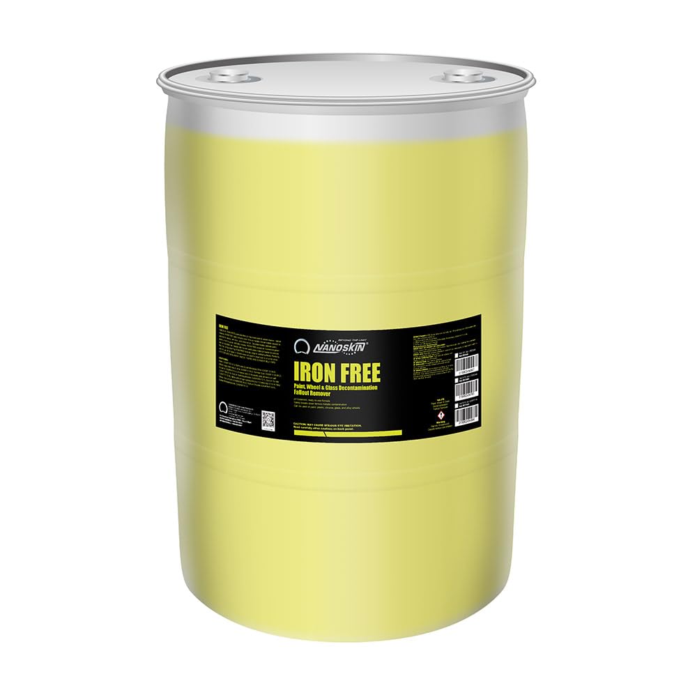 Nanoskin IRON FREE Paint for Wheels & Glass Decontamination, 55 Gallon