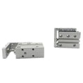 MXH6/10/16/20 Compact Slide Cylinder Pneumatic Stroke 40 50 60Z Double Acting M5*0.8 Piston 1PCS(Stroke 60,MXH20)