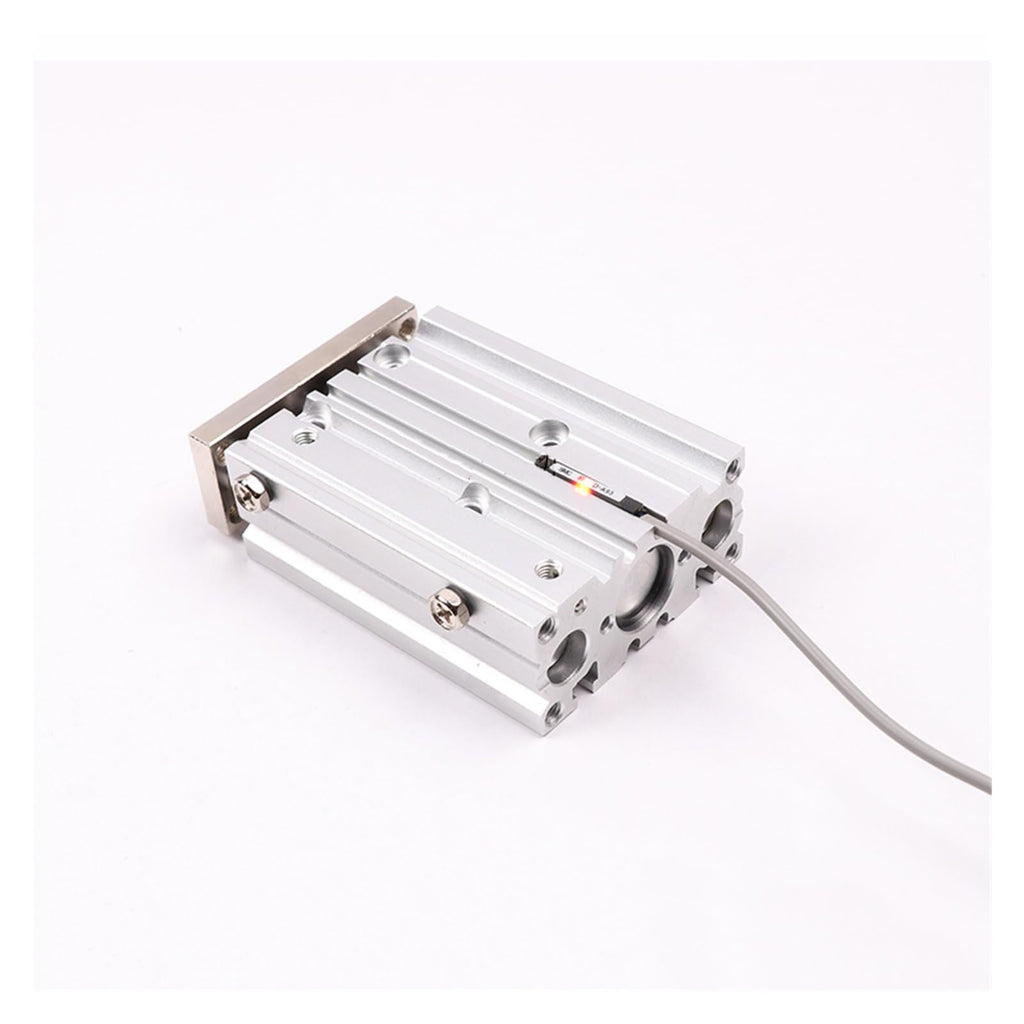 1 Pcs MGPM32 MGPM40 Bore Size 20-100 Compact Pneumatic Cylinder with Guide Rod MGPM20-10 MGPM20-20 MGPM20-30