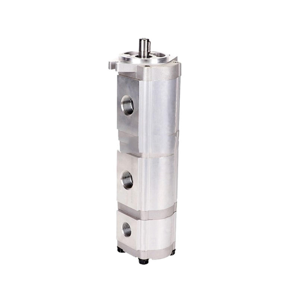 Hydraulic Gear Pump Gear Pump HGP-333A Triple Body Operation Multiple Displacement ma(HGP-333A-F13-13-13R)