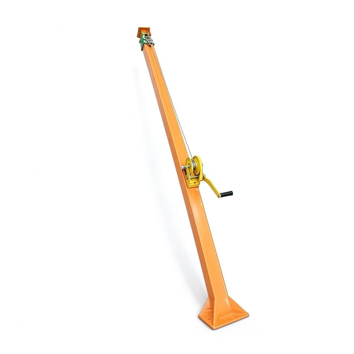 Up to 14m Retractable Powder Coated Manual Crank Light Tower Telescopic Mast Telescoping Mast