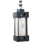 Standard Air Cylinder Bore Small Pneumatic Cylinder Piston 25/75/100/200/300mm Stroke(Stroke 50mm,SC80)