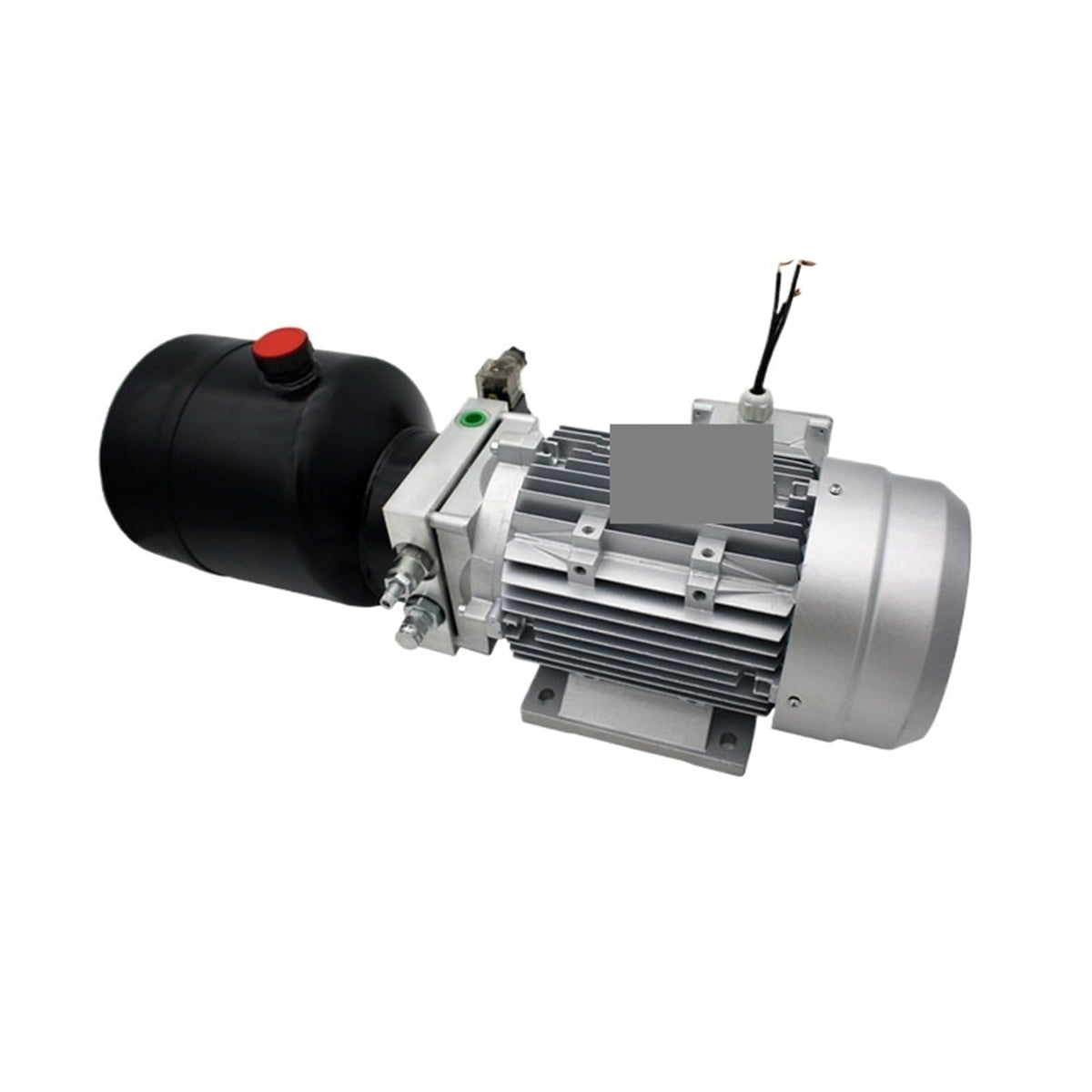1pcs Electric Hydraulic Pump 220v Single Acting AC Horizontal Hydraulic Power Unit Complete System Lifting Platform Oil Pump(LC57H355+LCDA357H)