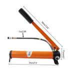 Hydraulic Trolley Jack Manual Hydraulic Pump 20T 70MPa Lifting Jack High Pressure Portable Steel Oil Pump for Hydraulic Tools (CP)