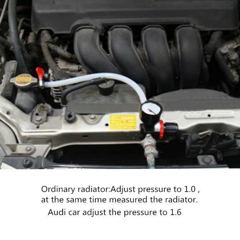 Car Cooling Radiator Pressure Tester Water Tank Leak Detector Tool Universal System for Auto Repair