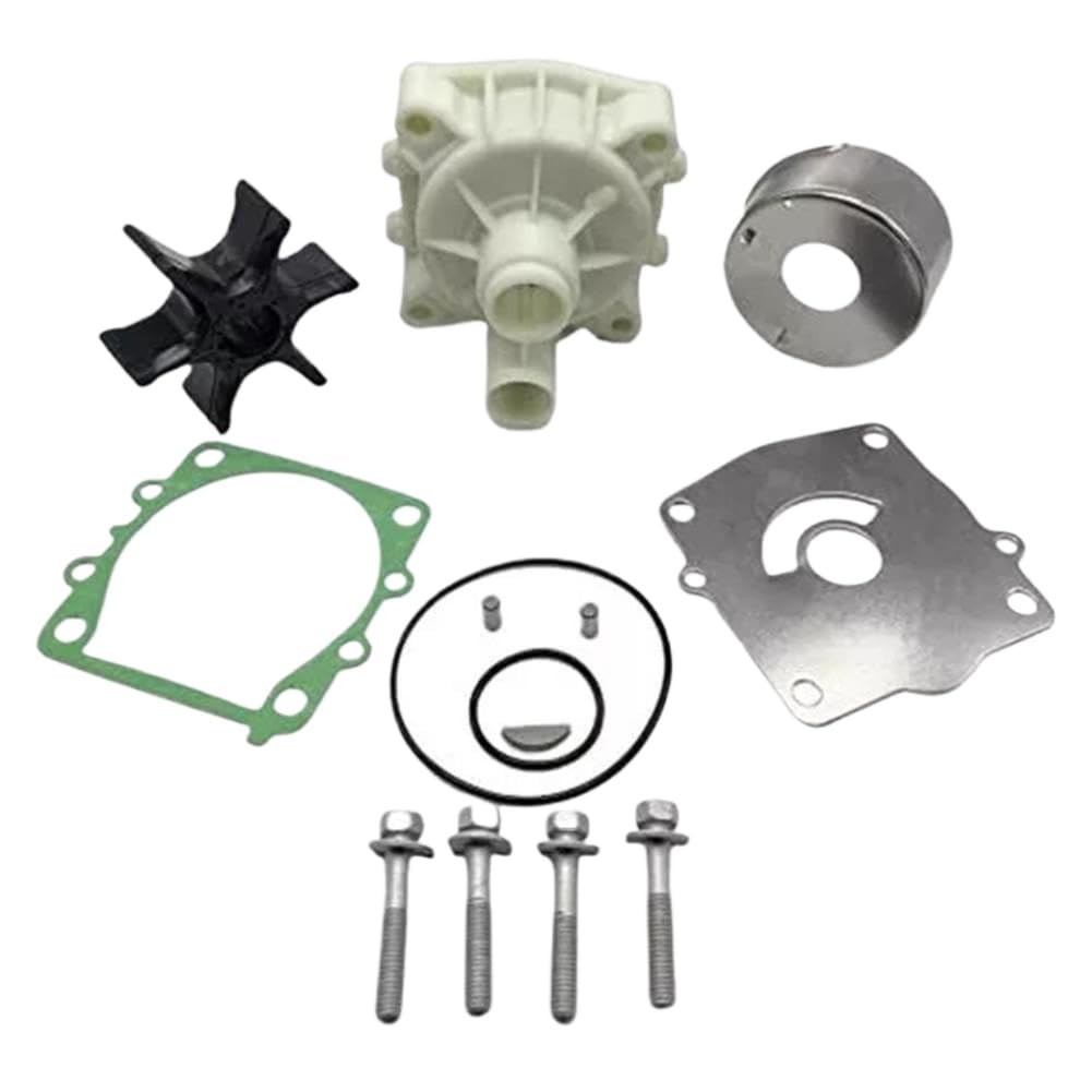 Water Pump Repair Kit 61A-W0078 6N6-W0078-02 6N6-W0078-01 Compatible with 150 175 200 250HP Outboard Replacement for Sierra 18-3395