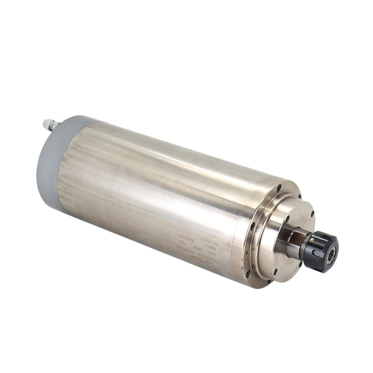 Water Cooling Spindle GDZ-125 4.5KW 5.5KW 6KW ER25 380v 8A 220v 12A 24000rpm Spindle Motor(4.5KW 380V 8A)
