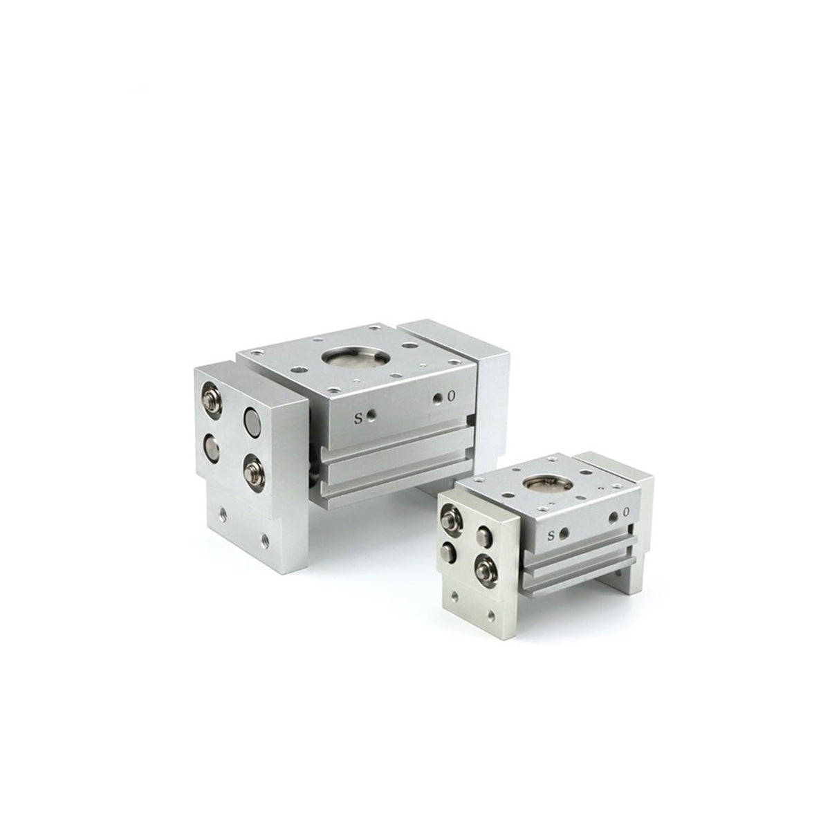 Wide Type Pneumatic Finger Clamping MHL2-10 of 16d/d/20d/d/32 Large Diameter 40 d1 / d2 Pneumatic Rich Type Cylinder(MHL2-25D1)