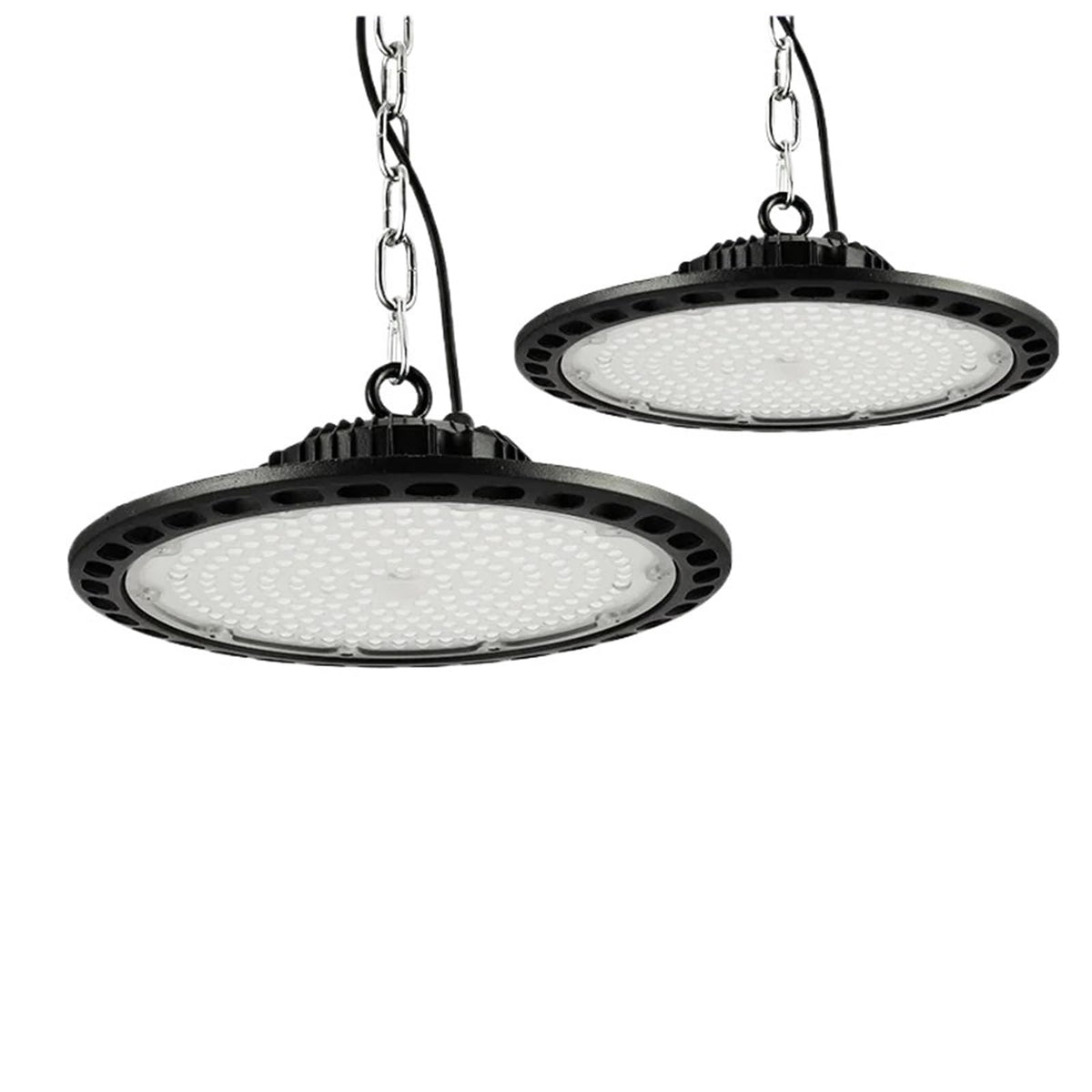 High Bay Light 100W Linear Wide Pressure Indoor Lighting Warehouse Light Free Drive UFO UFO Light(Driver Model 300W)